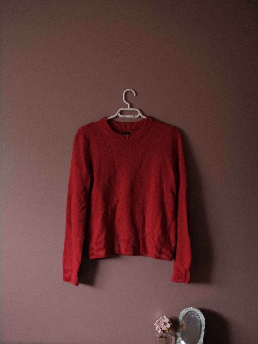 GAP Red Crewneck Sweater